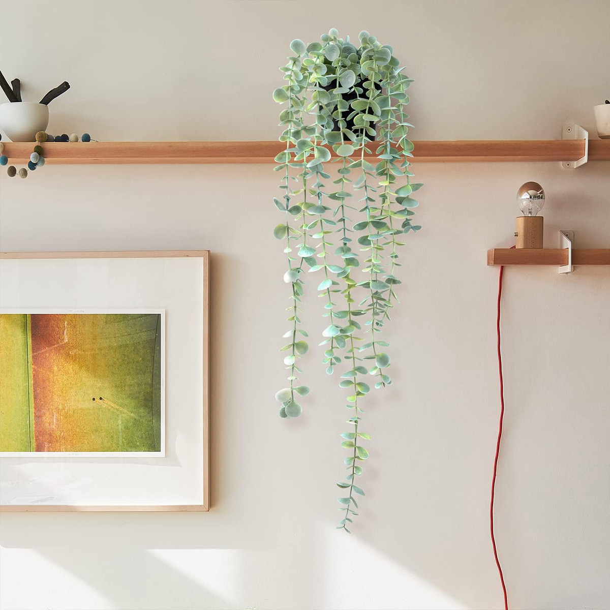 Smart Garden Storage - Artificial Ivy Hanging Eucalyptus Vine Plastic