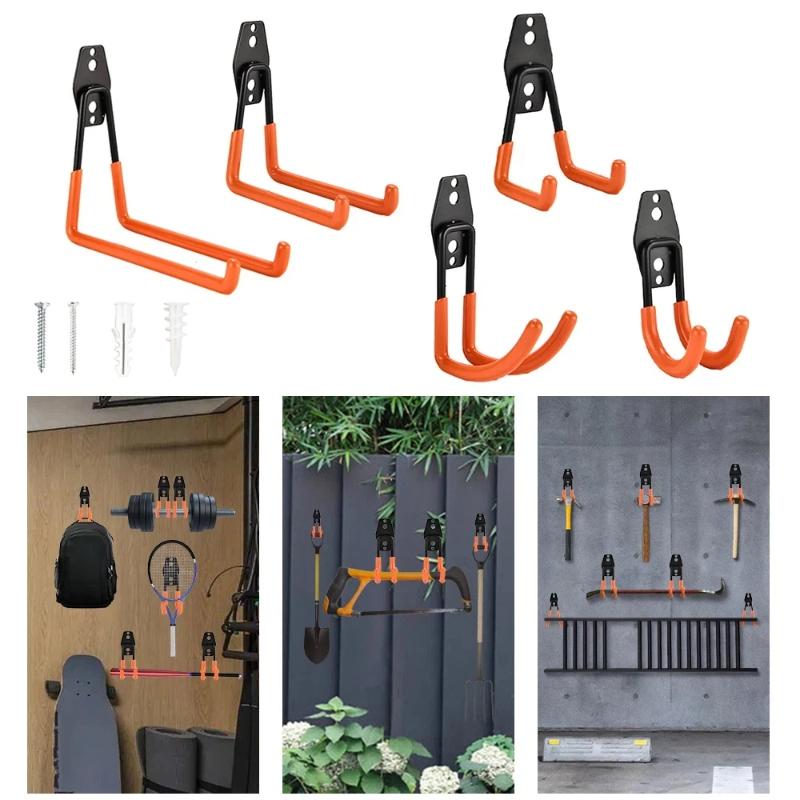 Smart Garden Storage - Heavy Duty Wall Mount Iron Hook