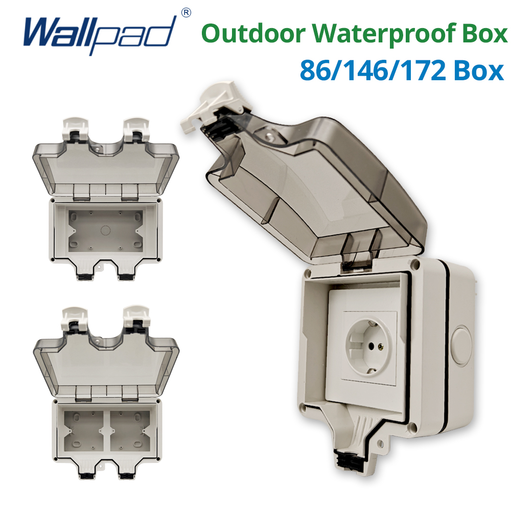Smart Garden Storage - Wallpad IP66 Dustproof Waterproof Outdoor Box