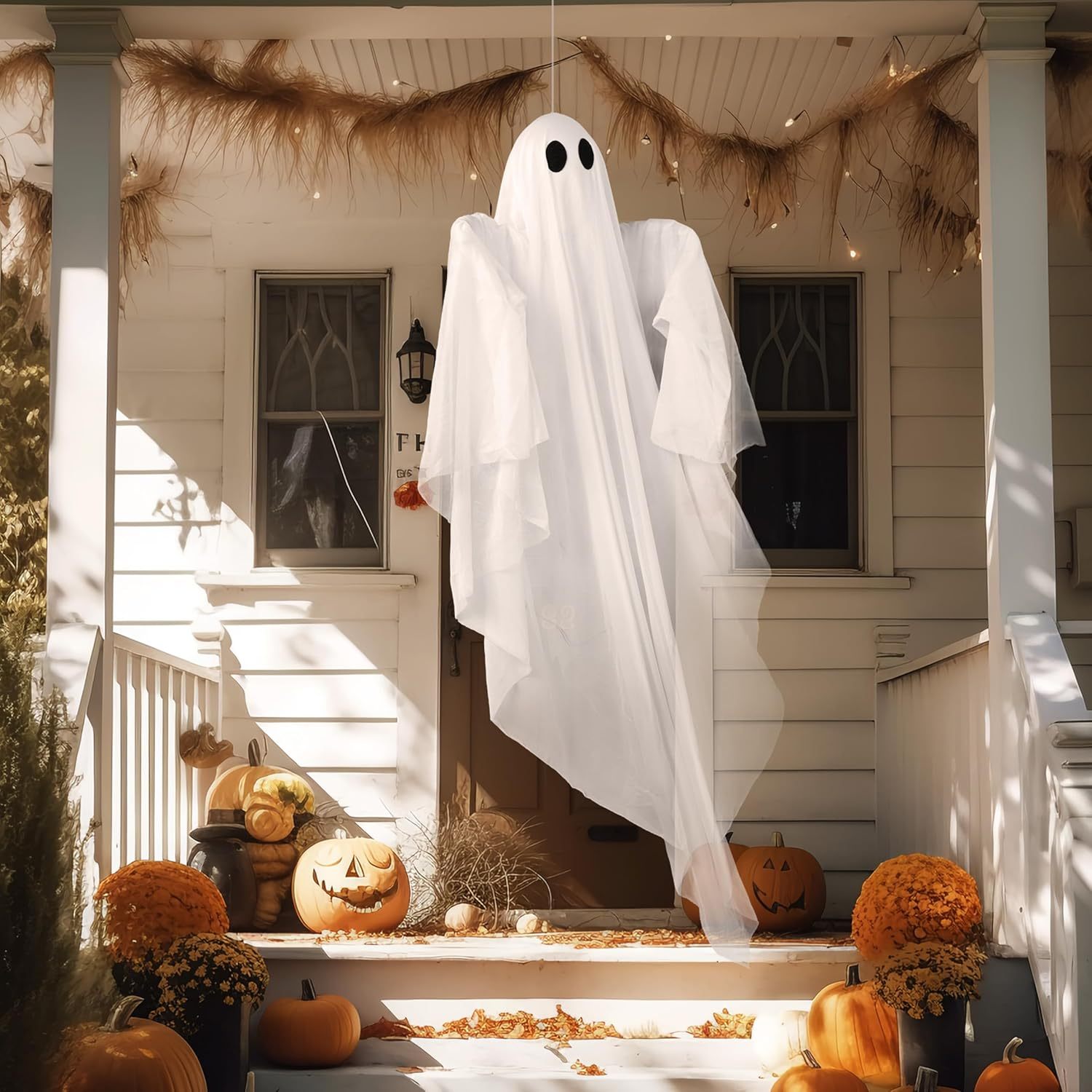 Smart Garden Indoor - Halloween Hanging Light up Ghost with