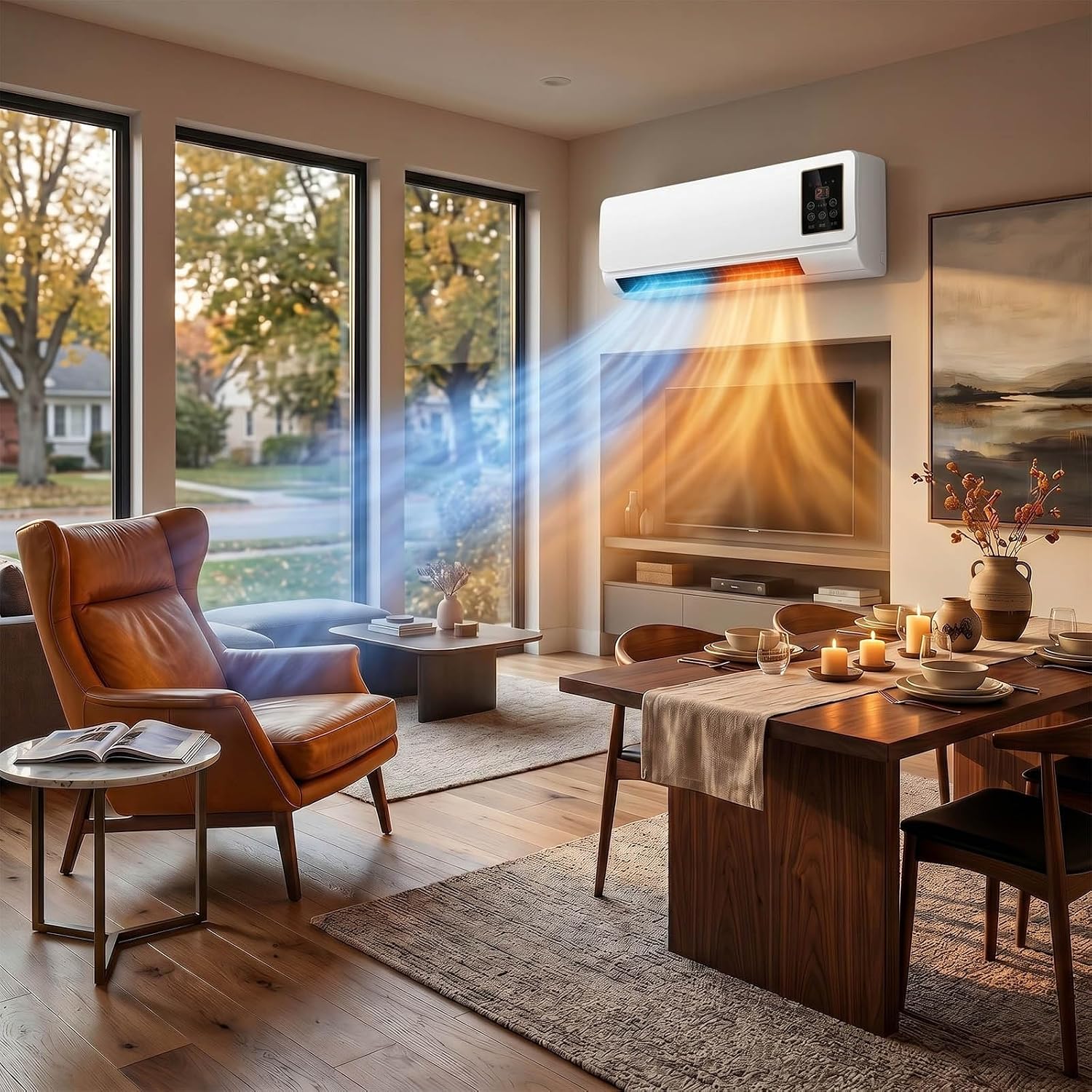 Smart Led Garden - Wall Mounted Air Conditioner Fan &