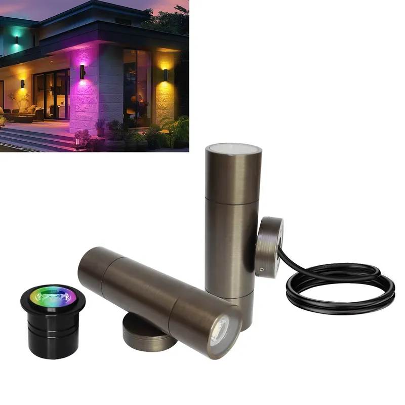 Durable Brass Outdoor LED Wall - Smart Led Garden review and price
