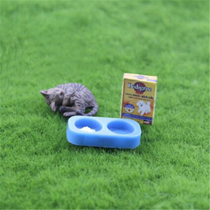 2Pcs/set Dollhouse Mini Dog/Ca - Smart Garden Storage review and price