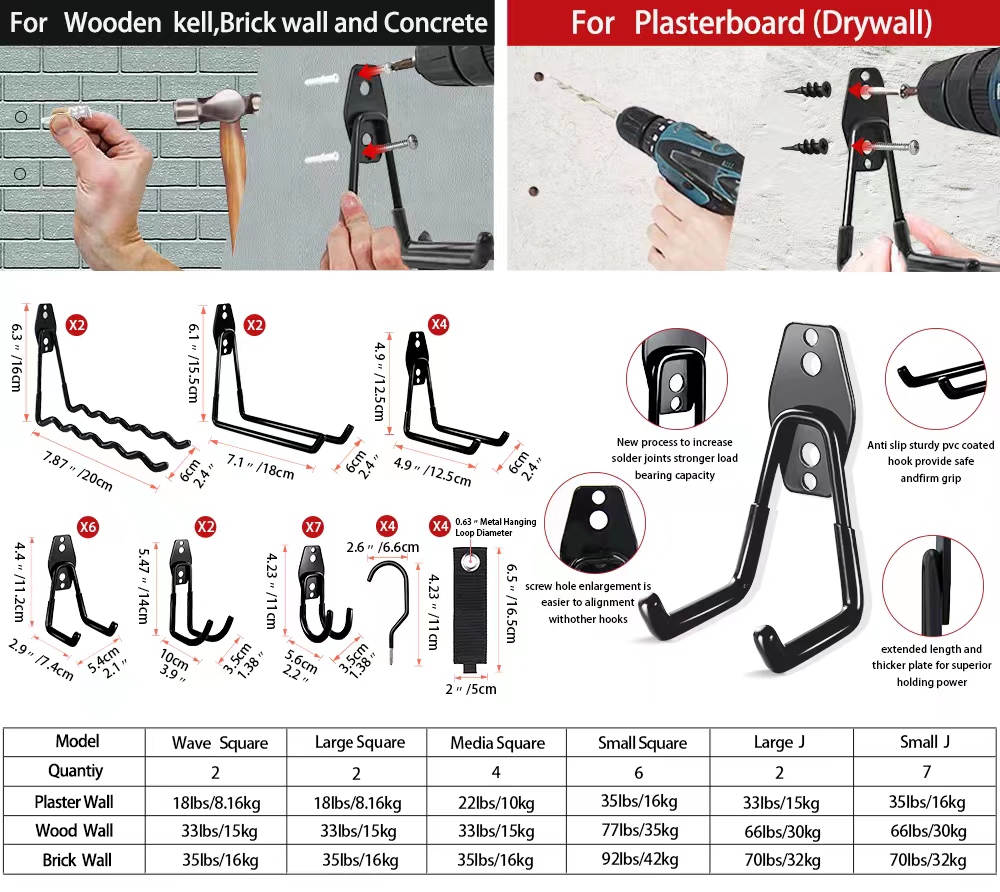 Heavy Duty Metal Hook Garage O - Smart Garden Storage review and price