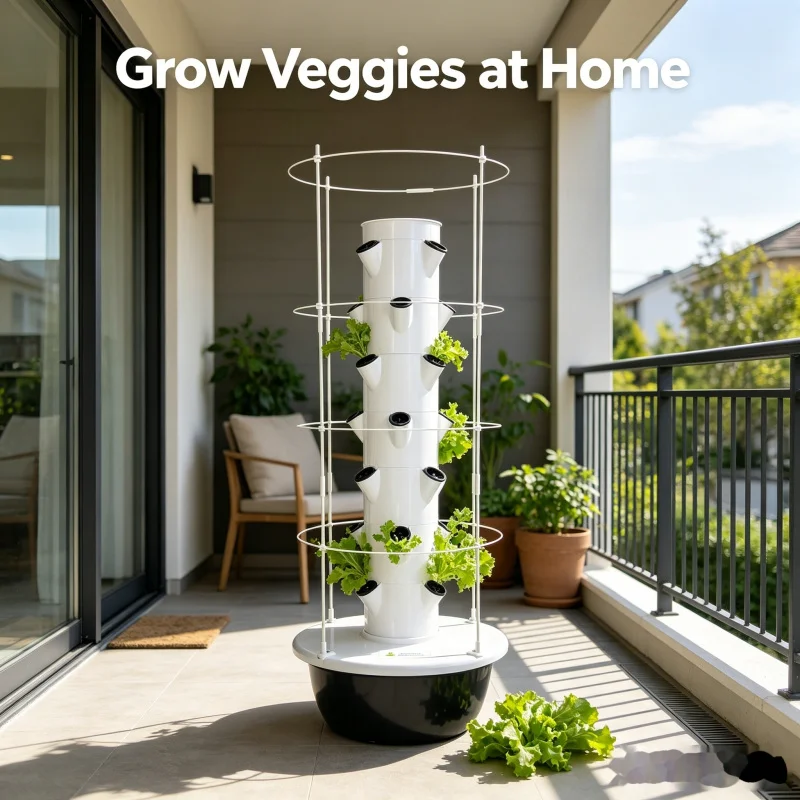 Smart Vertical Hydroponic Towe - Smart Garden Indoor review and price