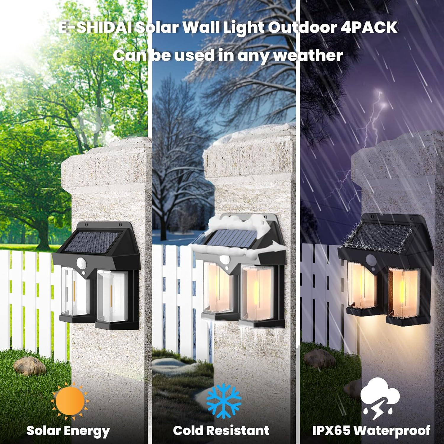 Solar Powered Wall Light Vinta - Smart Led Garden review and price