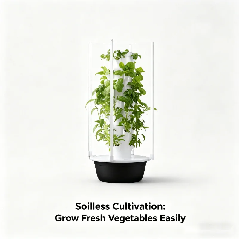 SpaceTree Vertical Hydroponic  - Smart Garden Indoor review and price