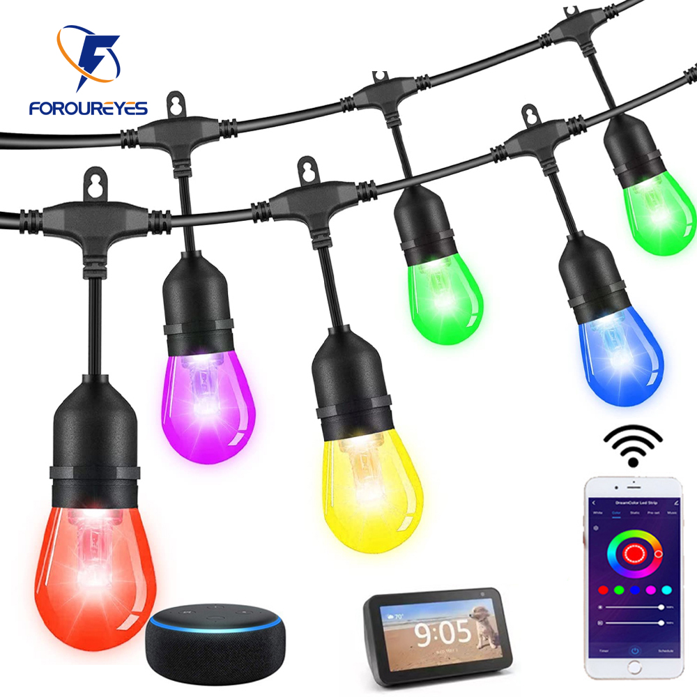 WiFi Tuya Smart RGB LED String - Smart Led Garden review and price