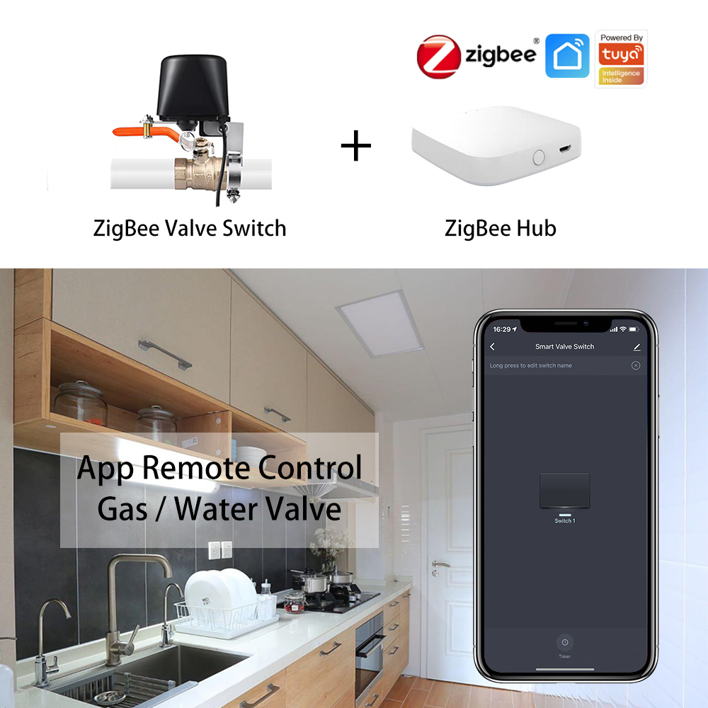 ZigBee Water/Gas Valve Remote  - Smart Garden Irrigation review and price