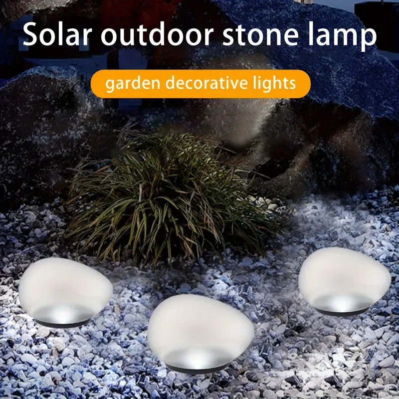1/2Pack Solar Pebble Lights –  - Smart Led Garden review and price