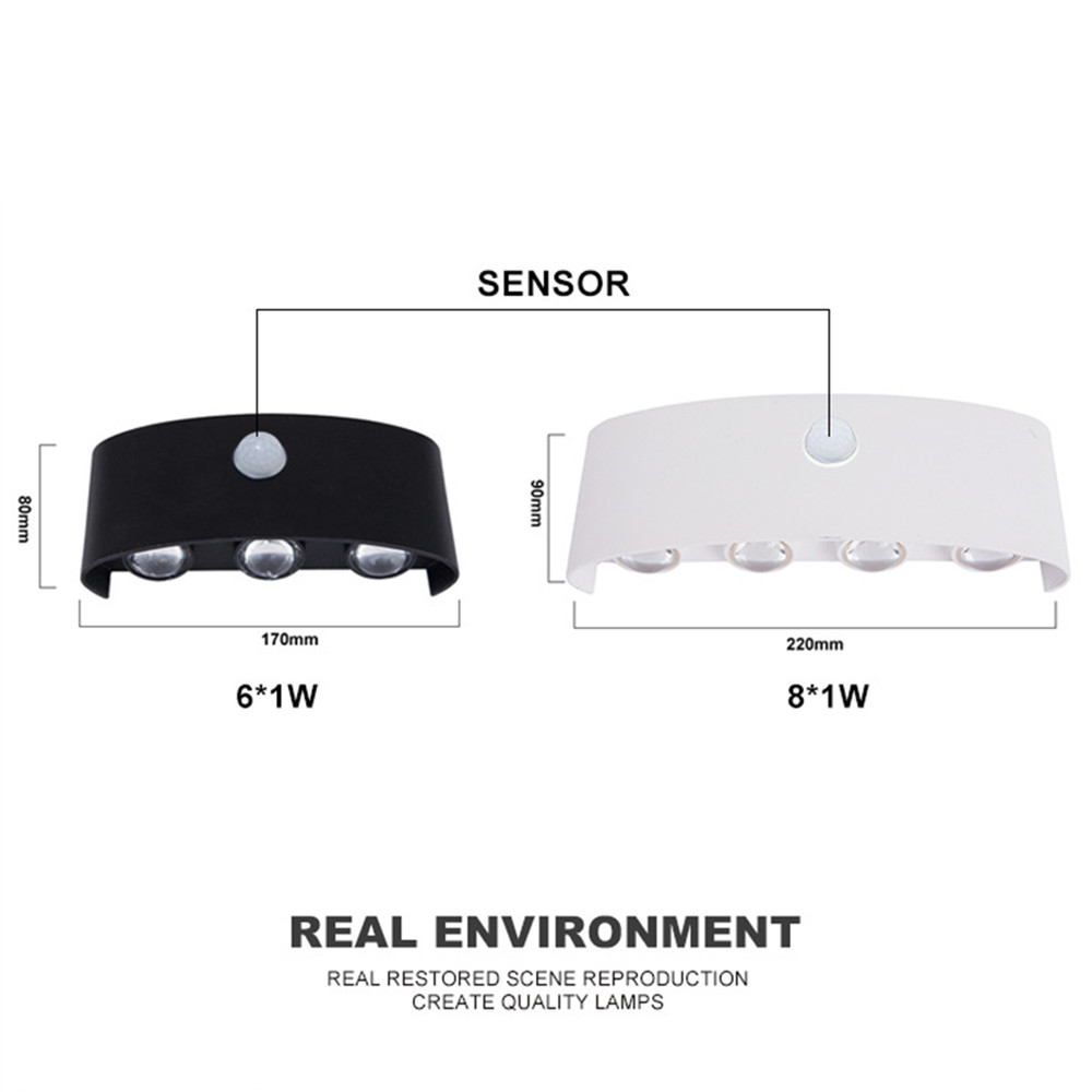 PIR Motion Sensor Wall Lamp AC - Smart Led Garden review and price