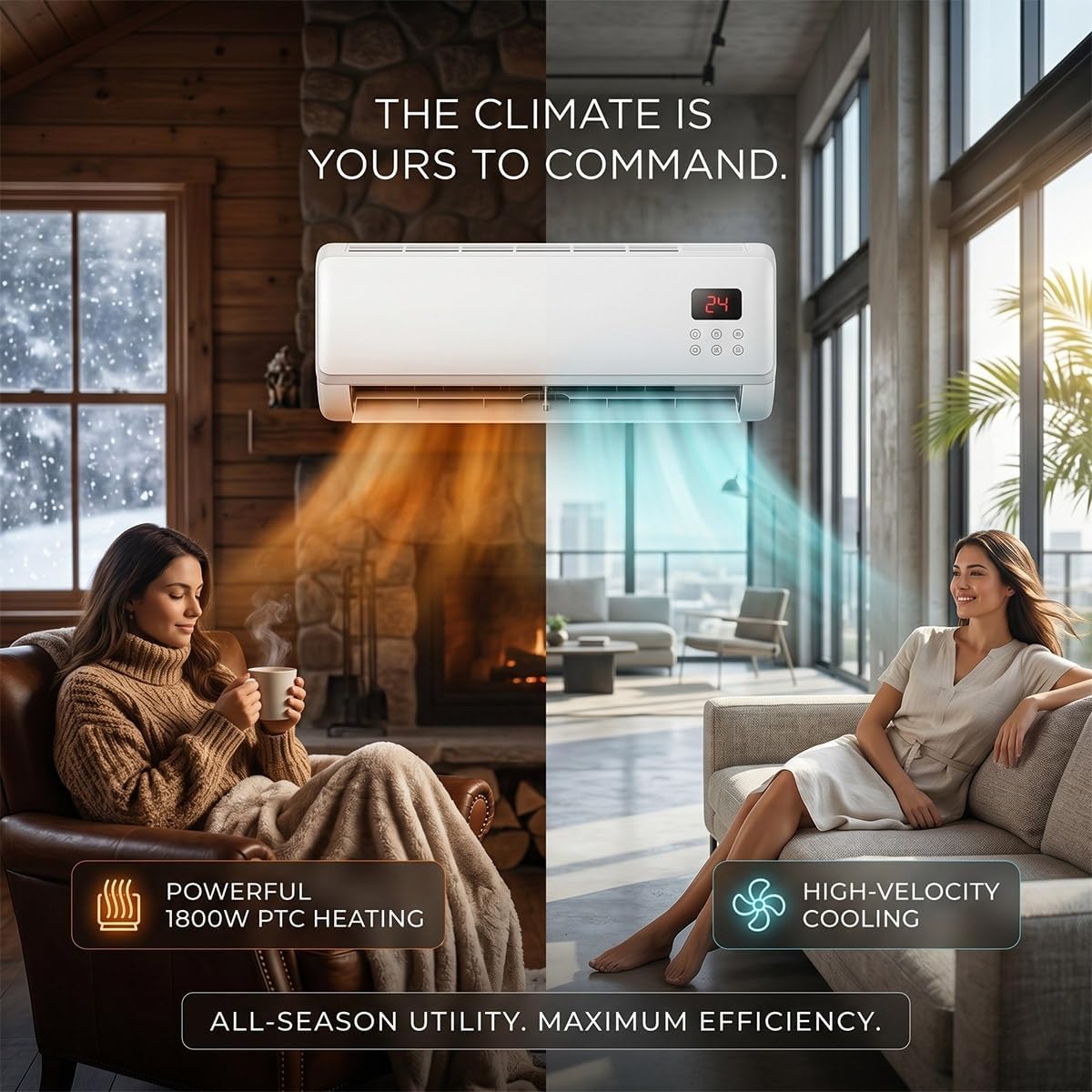 Wall Mounted Air Conditioner F - Smart Led Garden review and price