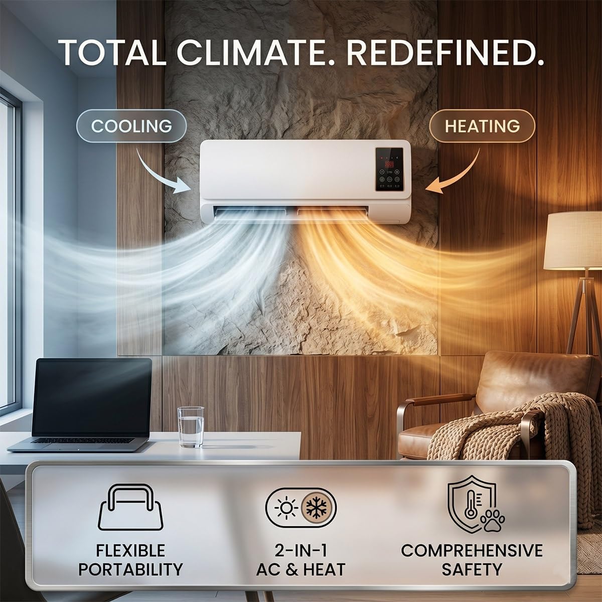 Wall Mounted Air Conditioner F - Smart Led Garden review and price