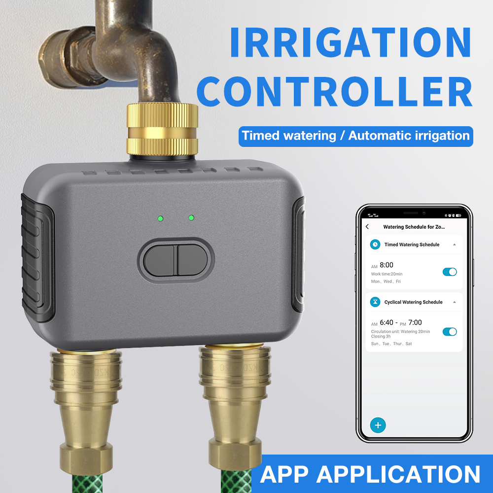 Tuya 2 Zone Watering Timer Gar - Smart Garden Indoor review and price